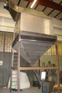Raffreddatore in costruzione